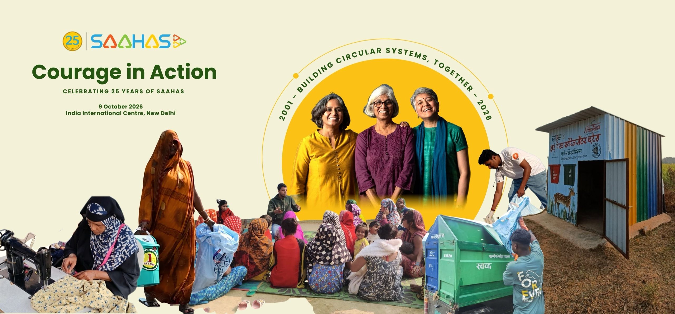 Courage in Action — Celebrating 25 years of Saahas