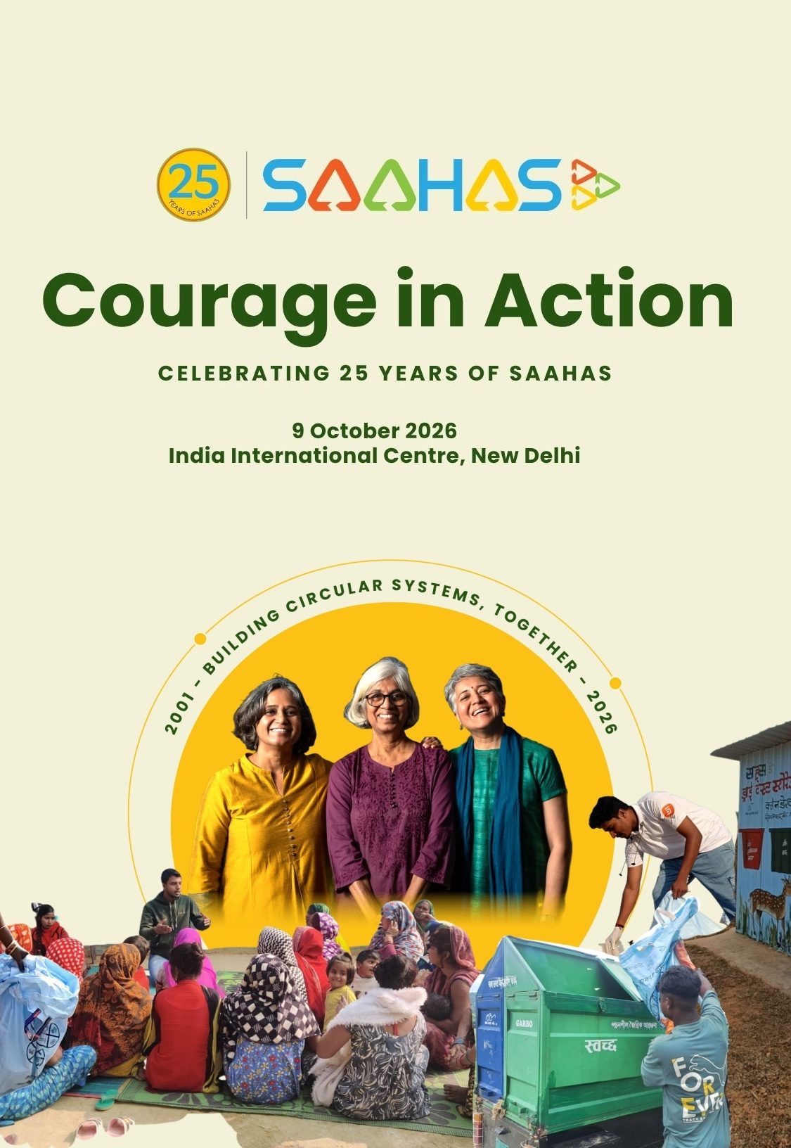 Courage in Action — Celebrating 25 years of Saahas